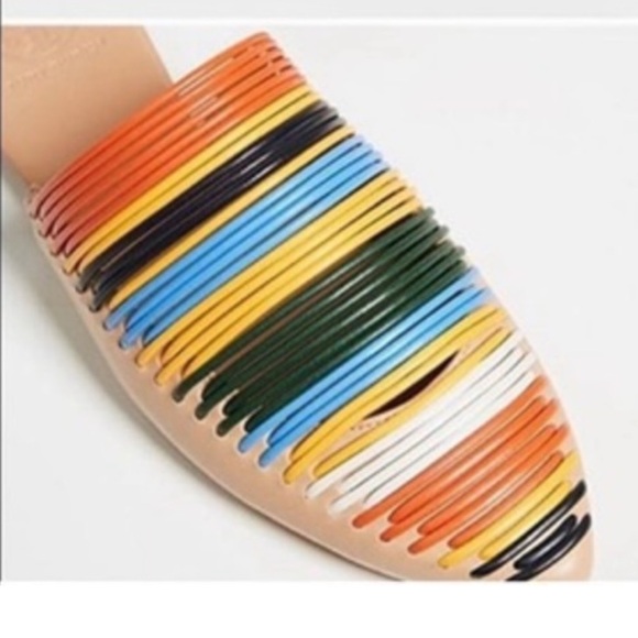 Tory Burch Women's Sienna Mules in multicolor - Picture 6 of 14